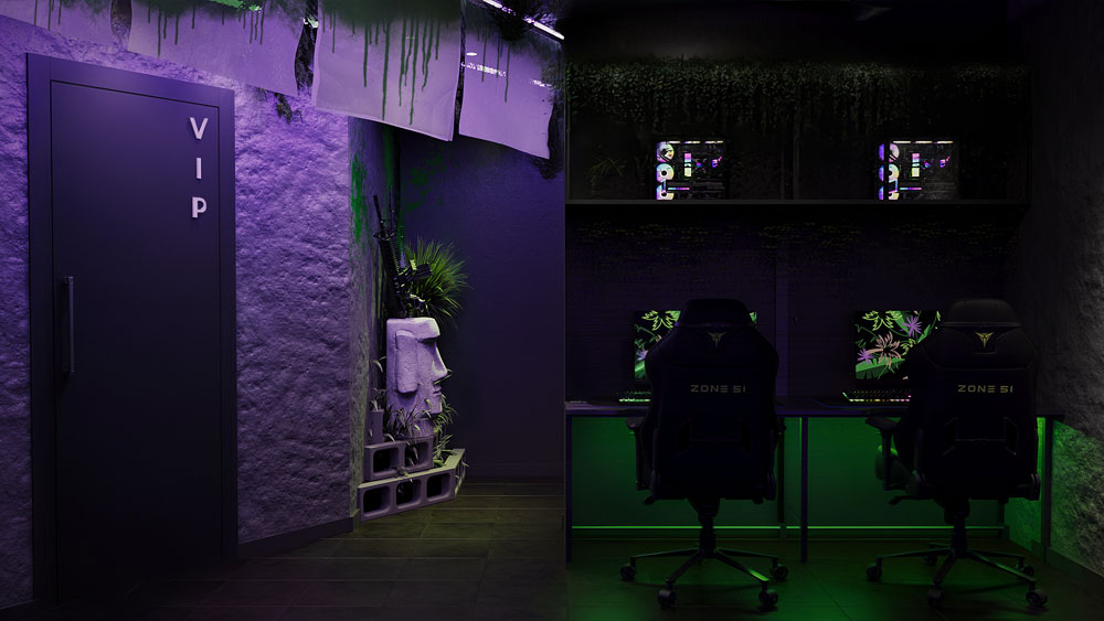 cyber esports club design