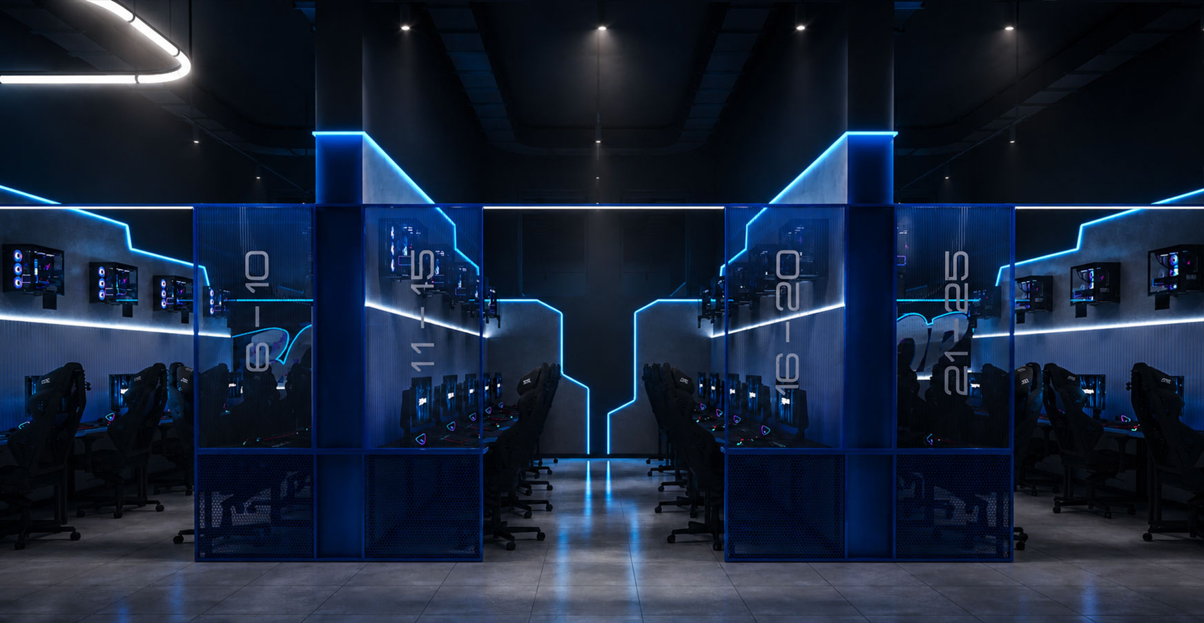 cyber club design